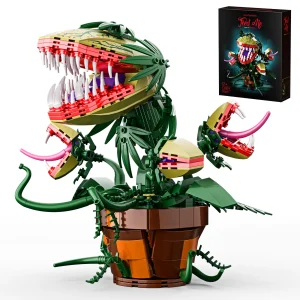 Piranha Plant Audrey II 2 Building Blocks Set