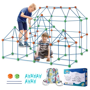 Fort Building Kit for Kids Tent Indoor Outdoor Play