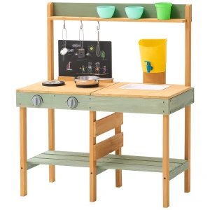 Wooden Mud Kitchen Toys for Kids