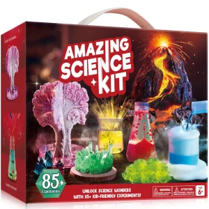 Joyfy Science Kits for Kids 85+ STEM Educational Experiments Toys  Boys Girls Age 6-12